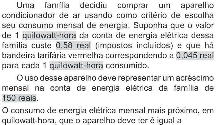 Trecho original com figura, tabela ou fórmula da questão 138 do ENEM 2022 - 2º Dia – Caderno 11 – Laranja (braile e ledor) – Reaplicação/PPL.