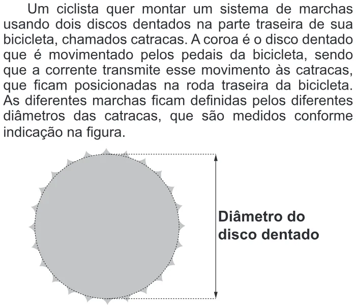 Trecho original com figura, tabela ou fórmula da questão 153 do ENEM 2019 - 2º Dia – Caderno 8 – Rosa – Aplicação Regular.