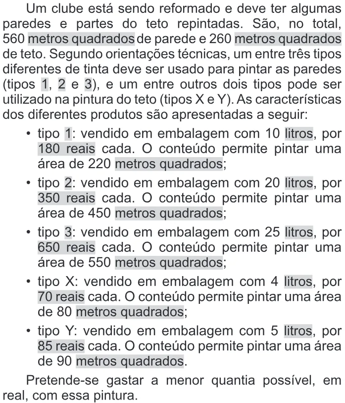 Trecho original com figura, tabela ou fórmula da questão 150 do ENEM 2022 - 2º Dia – Caderno 11 – Laranja (braile e ledor) – Reaplicação/PPL.