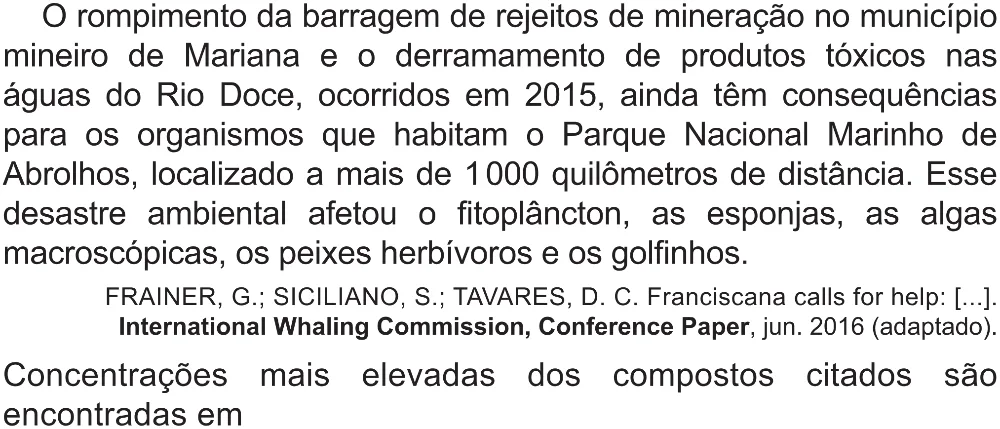 Trecho original com figura, tabela ou fórmula da questão 120 do ENEM 2021 - 2º Dia – Caderno 12 – Verde (Libras – Superampliada) – Aplicação Regular.