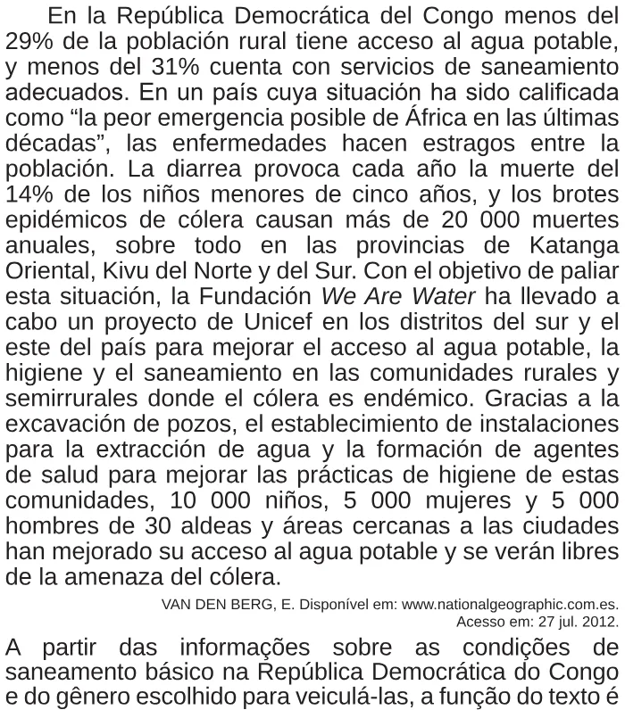 Trecho original com figura, tabela ou fórmula da questão 2 (espanhol) do ENEM 2017 - 1º Dia - Caderno 2 - Amarelo – Reaplicação/PPL.