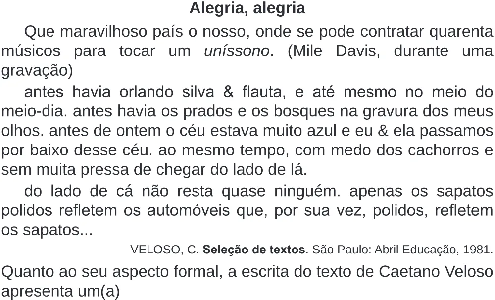Trecho original com figura, tabela ou fórmula da questão 15 do ENEM 2019 - 1º Dia – Caderno 1 – Azul (Superampliada) – Reaplicação/PPL.