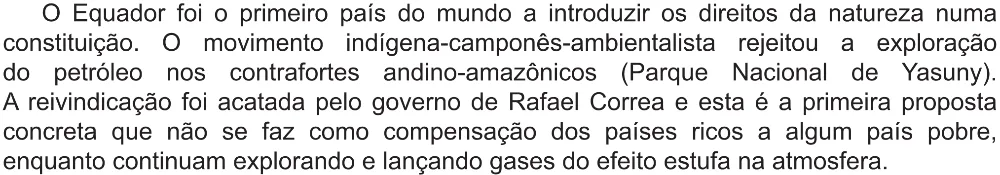 Trecho original com figura, tabela ou fórmula da questão 60 do ENEM 2021 - 1º Dia – Caderno 2 – Amarelo (Ampliada) – Reaplicação/PPL/Segunda Oportunidade.