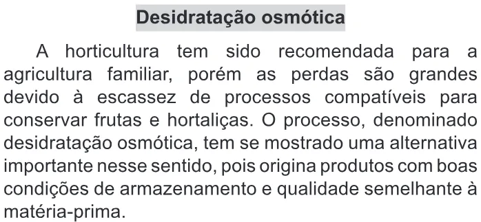 Trecho original com figura, tabela ou fórmula da questão 130 do ENEM 2017 - 2º Dia - Caderno 11 - Laranja – Reaplicação/PPL - Ledor.