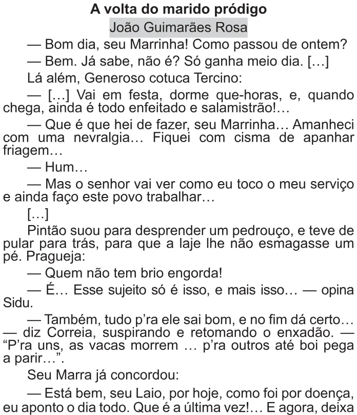 Trecho original com figura, tabela ou fórmula da questão 43 do ENEM 2021 - 1º Dia – Caderno 9 – Laranja (Braile e ledor) – Aplicação Regular.