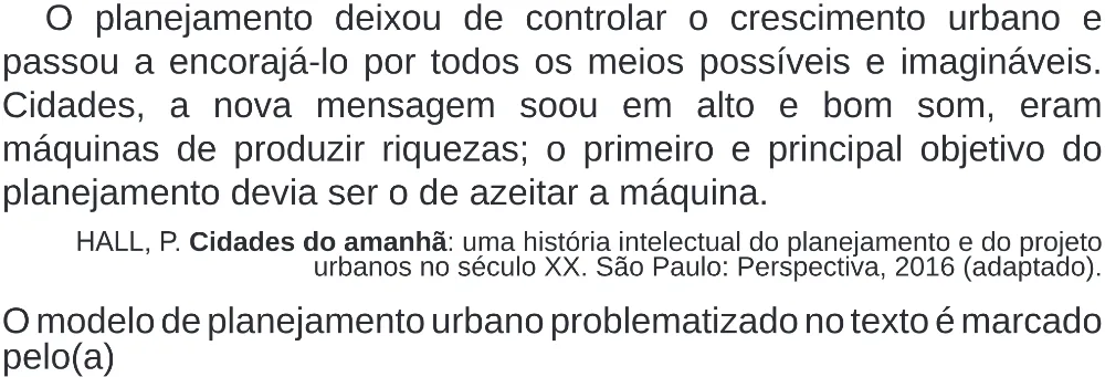 Trecho original com figura, tabela ou fórmula da questão 50 do ENEM 2020 - 1º Dia - Caderno 4 – Rosa (Superampliada) – Aplicação Regular.