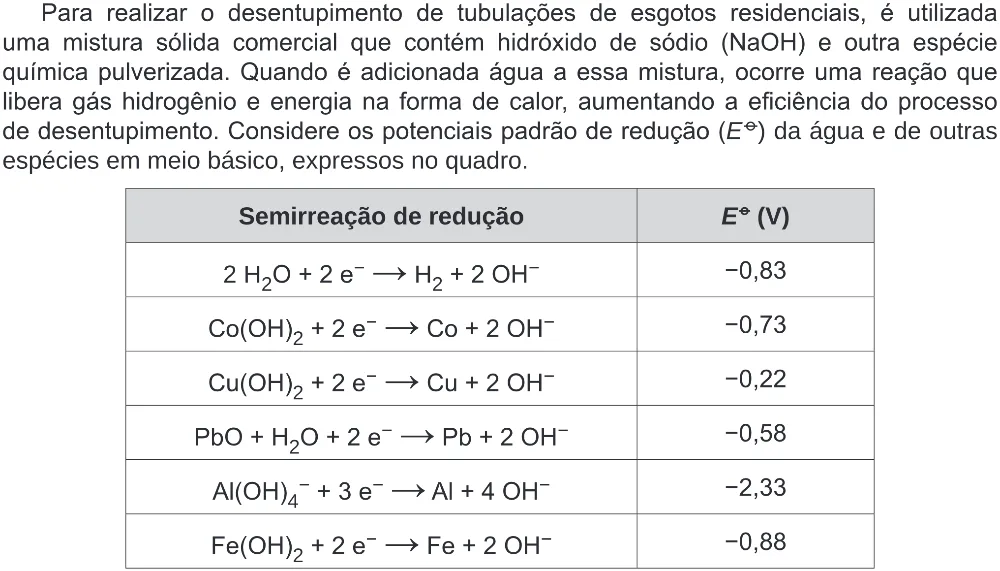 Trecho original com figura, tabela ou fórmula da questão 133 do ENEM 2019 - 2º Dia – Caderno 6 – Cinza (Ampliada) – Aplicação Regular.