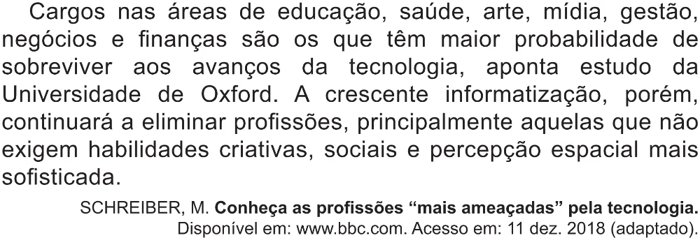 Trecho original com figura, tabela ou fórmula da questão 89 do ENEM 2021 - 1º Dia – Caderno 2 – Amarelo (Superampliada) – Reaplicação/PPL/Segunda Oportunidade.