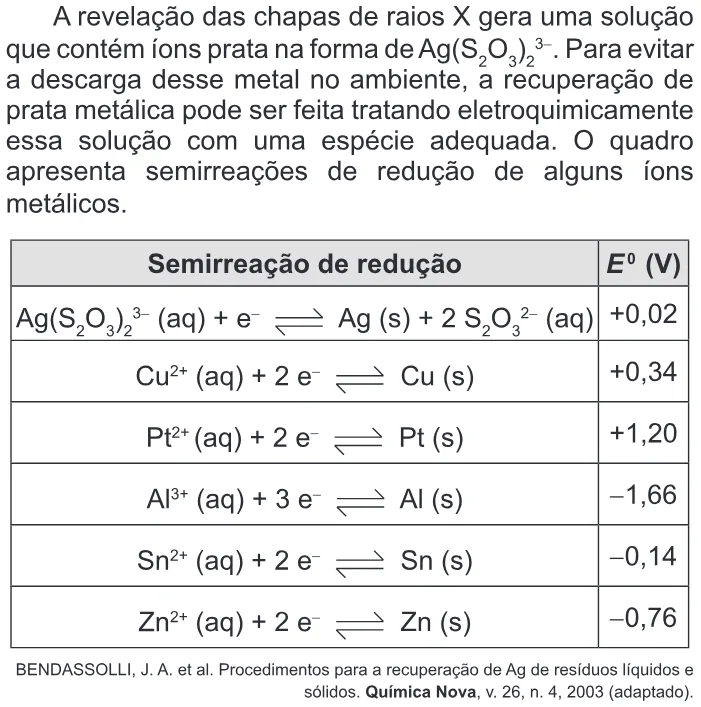 Trecho original com figura, tabela ou fórmula da questão 59 do ENEM 2014 - 1º Dia - Caderno 1 - Azul – Aplicação regular.