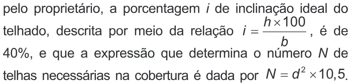 Trecho original com figura, tabela ou fórmula da questão 147 do ENEM 2018 - 2º Dia - Caderno 17 - Amarelo - Reaplicação/PPL.