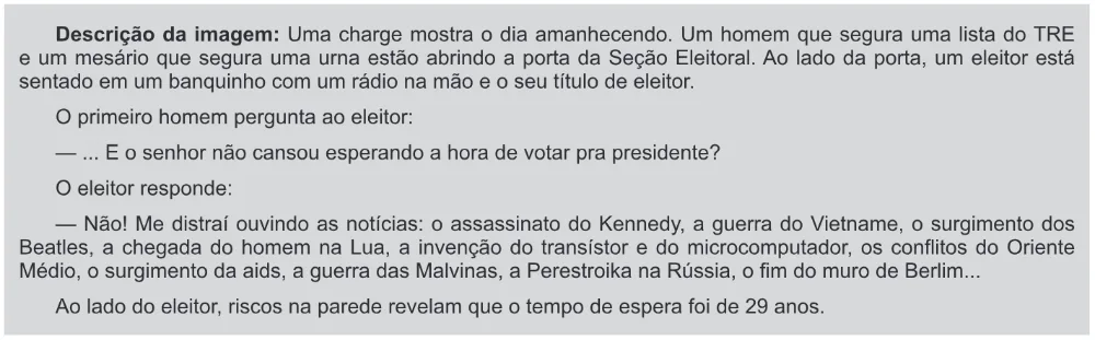 Trecho original com figura, tabela ou fórmula da questão 29 do ENEM 2015 - 1º Dia - Caderno 11 - Branco – Reaplicação/PPL - Ledor.