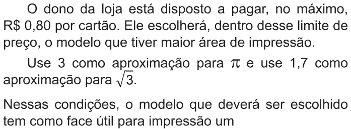 Trecho original com figura, tabela ou fórmula da questão 171 do ENEM 2021 - 2º Dia – Caderno 7 – Azul – Aplicação Regular.