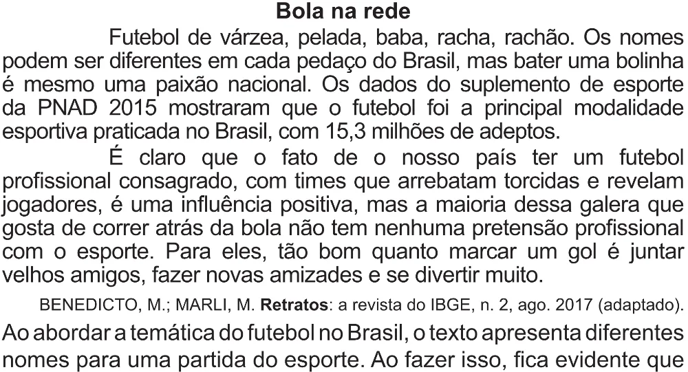 Trecho original com figura, tabela ou fórmula da questão 37 do ENEM 2021 - 1º Dia – Caderno 2 – Amarelo (Superampliada) – Reaplicação/PPL/Segunda Oportunidade.