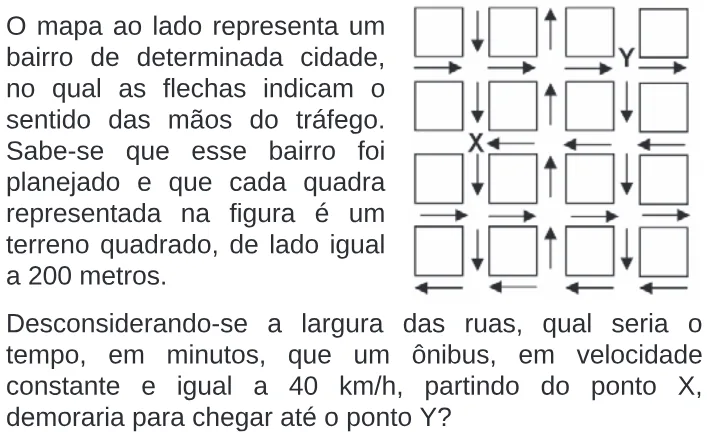 Trecho original com figura, tabela ou fórmula da questão 138 do ENEM 2009 - 2º Dia - Caderno 6 - Cinza.