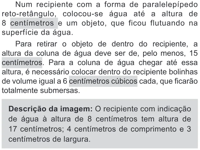 Trecho original com figura, tabela ou fórmula da questão 150 do ENEM 2020 - 2º Dia - Caderno 11 – Laranja (braile e ledor) – Aplicação Regular.