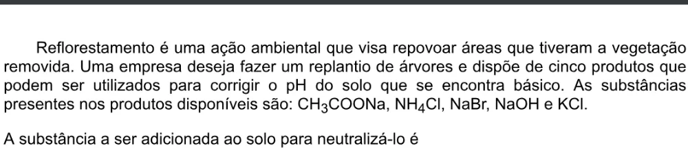 Trecho original com figura, tabela ou fórmula da questão 104 do ENEM 2020 - 2º Dia - Caderno 8 – Rosa – Aplicação digital.