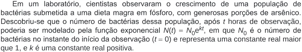 Trecho original com figura, tabela ou fórmula da questão 155 do ENEM 2019 - 2º Dia – Caderno 5 – Amarelo (Ampliada) – Reaplicação/PPL.