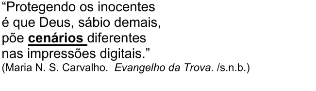 Alternativa B da questão 33 do ENEM 2005, recortada do caderno oficial.