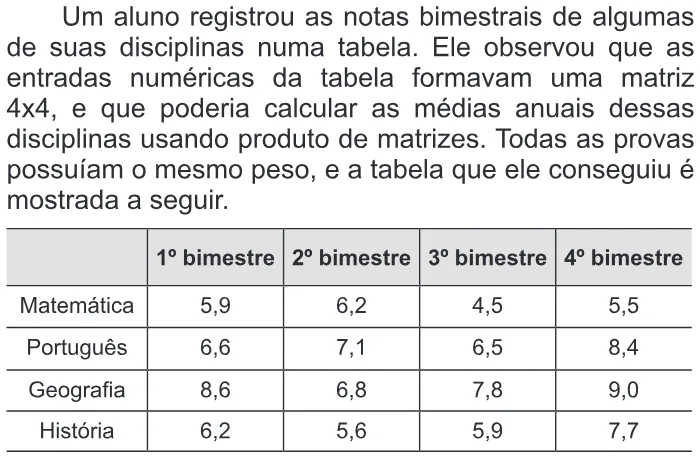 Trecho original com figura, tabela ou fórmula da questão 178 do ENEM 2012 - 2º Dia - Caderno 5 - Amarelo – Aplicação regular.