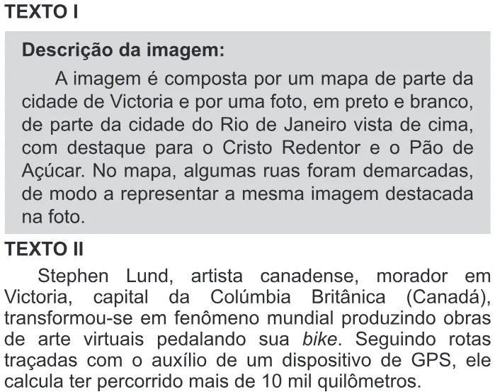 Trecho original com figura, tabela ou fórmula da questão 45 do ENEM 2018 - 1º Dia - Caderno 9 – Laranja (Braile e Ledor) – Aplicação regular.