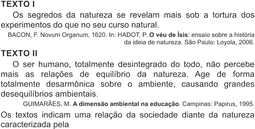 Trecho original com figura, tabela ou fórmula da questão 85 do ENEM 2019 - 1º Dia – Caderno 2 – Amarelo (Superampliada) – Aplicação Regular.