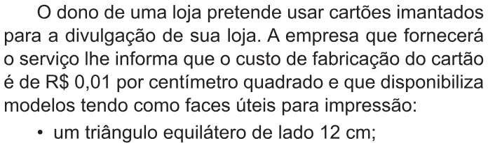 Trecho original com figura, tabela ou fórmula da questão 165 do ENEM 2021 - 2º Dia – Caderno 6 – Cinza – Aplicação Regular.