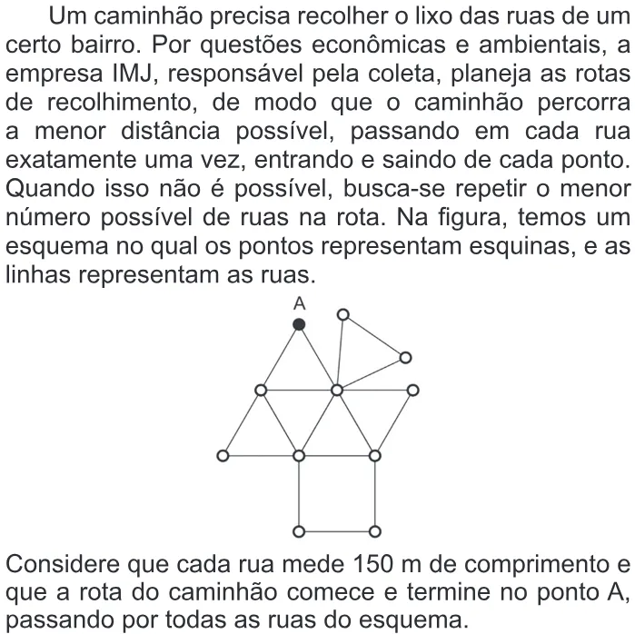 Trecho original com figura, tabela ou fórmula da questão 178 do ENEM 2011 - 2º Dia - Caderno 6 - Cinza – Reaplicação/PPL.