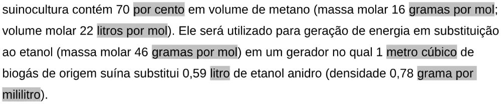 Trecho original com figura, tabela ou fórmula da questão 117 do ENEM 2024 - 2º Dia – Caderno 11 – Laranja (braile e ledor) – Aplicação Regular - Leitor de tela (NVDA).