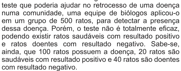 Trecho original com figura, tabela ou fórmula da questão 165 do ENEM 2010 - 2º Dia – Caderno 6 – Cinza – Reaplicação/PPL.