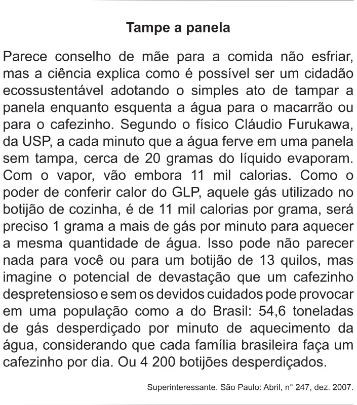 Trecho original com figura, tabela ou fórmula da questão 112 do ENEM 2010 - 2º Dia – Caderno 6 – Cinza – Reaplicação/PPL.