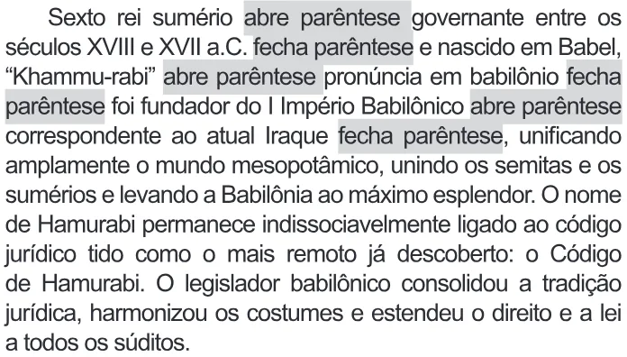 Trecho original com figura, tabela ou fórmula da questão 82 do ENEM 2020 - 1º Dia - Caderno 9 – Laranja (braile e ledor) – Aplicação Regular.