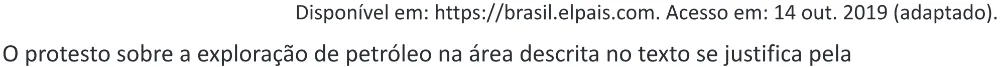 Trecho original com figura, tabela ou fórmula da questão 54 do ENEM 2025 - 1º Dia – Caderno 9 – Laranja (Braile e ledor) – Aplicação Regular - (Ampliada) - Belém, Ananindeua e Marituba.