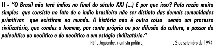 Trecho original com figura, tabela ou fórmula da questão 54 do ENEM 2001 - Caderno Amarelo.