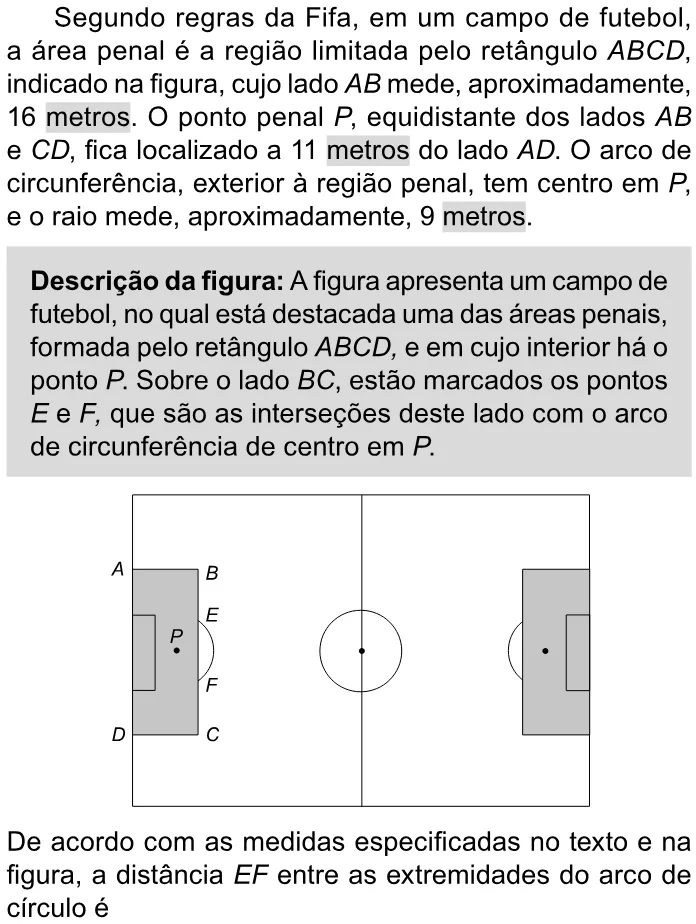 Trecho original com figura, tabela ou fórmula da questão 152 do ENEM 2023 - 2º Dia – Caderno 11 – Laranja (braile e ledor) – Reaplicação/PPL.
