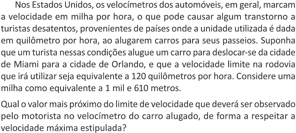 Trecho original com figura, tabela ou fórmula da questão 177 do ENEM 2025 - 2º Dia – Caderno 11 – Laranja (Braile e ledor) – Aplicação Regular - (Superampliada) - Belém, Ananindeua e Marituba.