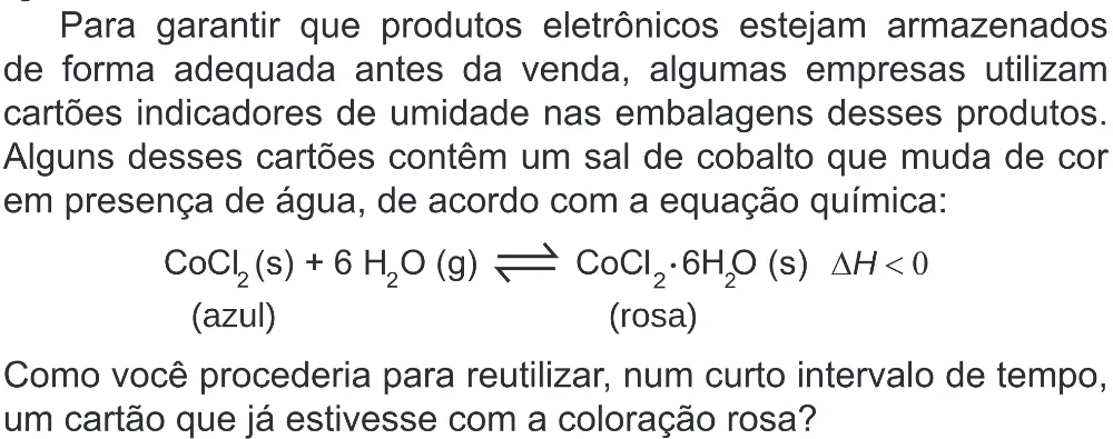 Trecho original com figura, tabela ou fórmula da questão 133 do ENEM 2020 - 2º Dia - Caderno 8 – Rosa (Superampliada) – Aplicação Regular.
