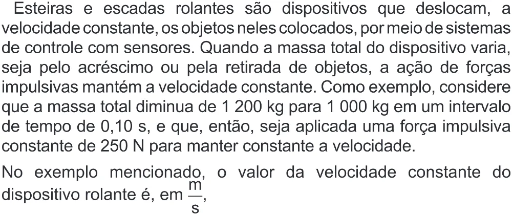 Trecho original com figura, tabela ou fórmula da questão 104 do ENEM 2022 - 2º Dia – Caderno 6 – Cinza (Superampliada) – Reaplicação/PPL.