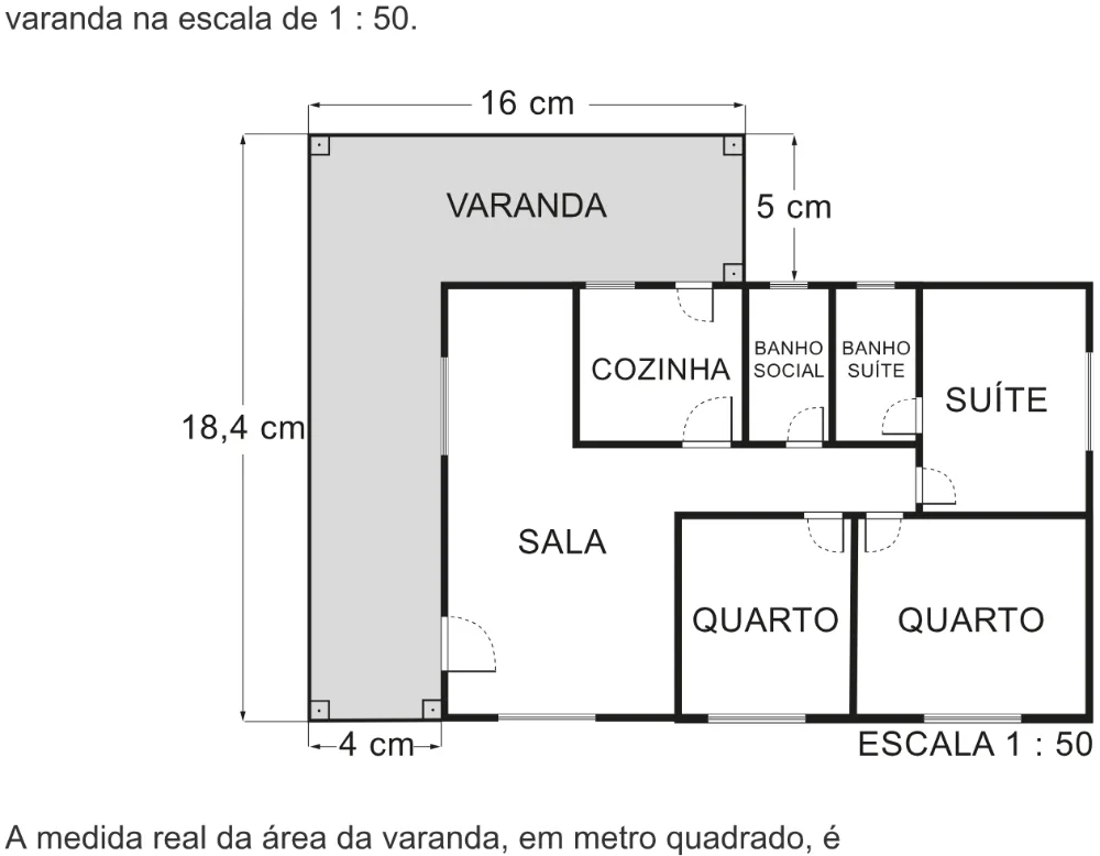 Trecho original com figura, tabela ou fórmula da questão 161 do ENEM 2022 - 2º Dia – Caderno 7 – Azul – Aplicação digital.