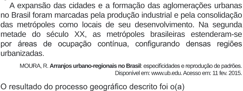 Trecho original com figura, tabela ou fórmula da questão 46 do ENEM 2020 - 1º Dia - Caderno 4 – Rosa (Superampliada) – Aplicação Regular.