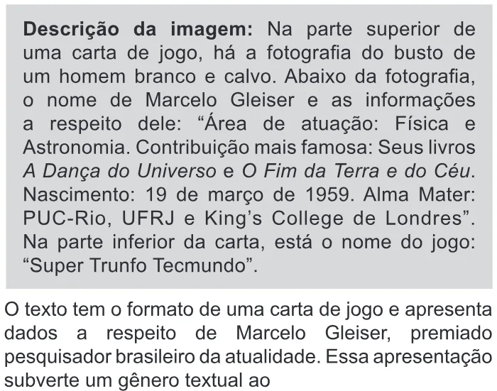 Trecho original com figura, tabela ou fórmula da questão 19 do ENEM 2019 - 1º Dia – Caderno 9 – Laranja (Braile e Ledor) – Aplicação Regular.