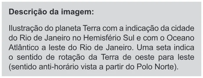 Trecho original com figura, tabela ou fórmula da questão 122 do ENEM 2019 - 2º Dia – Caderno 11 – Laranja (Braile e Ledor) – Aplicação Regular.
