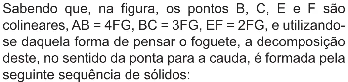 Trecho original com figura, tabela ou fórmula da questão 136 do ENEM 2010 - 2º Dia – Caderno 6 – Cinza – Reaplicação/PPL.