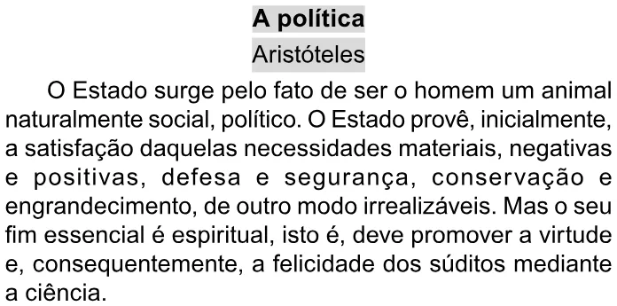 Trecho original com figura, tabela ou fórmula da questão 86 do ENEM 2023 - 1º Dia – Caderno 9 – Laranja (braile e ledor) – Reaplicação/PPL.