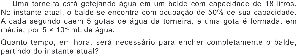 Trecho original com figura, tabela ou fórmula da questão 174 do ENEM 2020 - 2º Dia - Caderno 8 – Rosa (Ampliada) – Aplicação Regular.