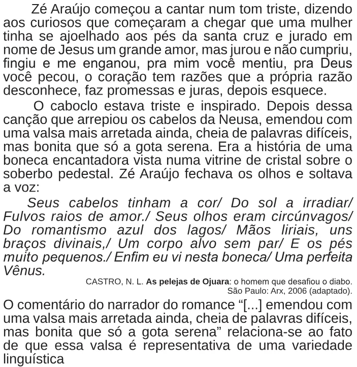 Trecho original com figura, tabela ou fórmula da questão 33 do ENEM 2017 - 1º Dia - Caderno 2 - Amarelo – Aplicação regular.