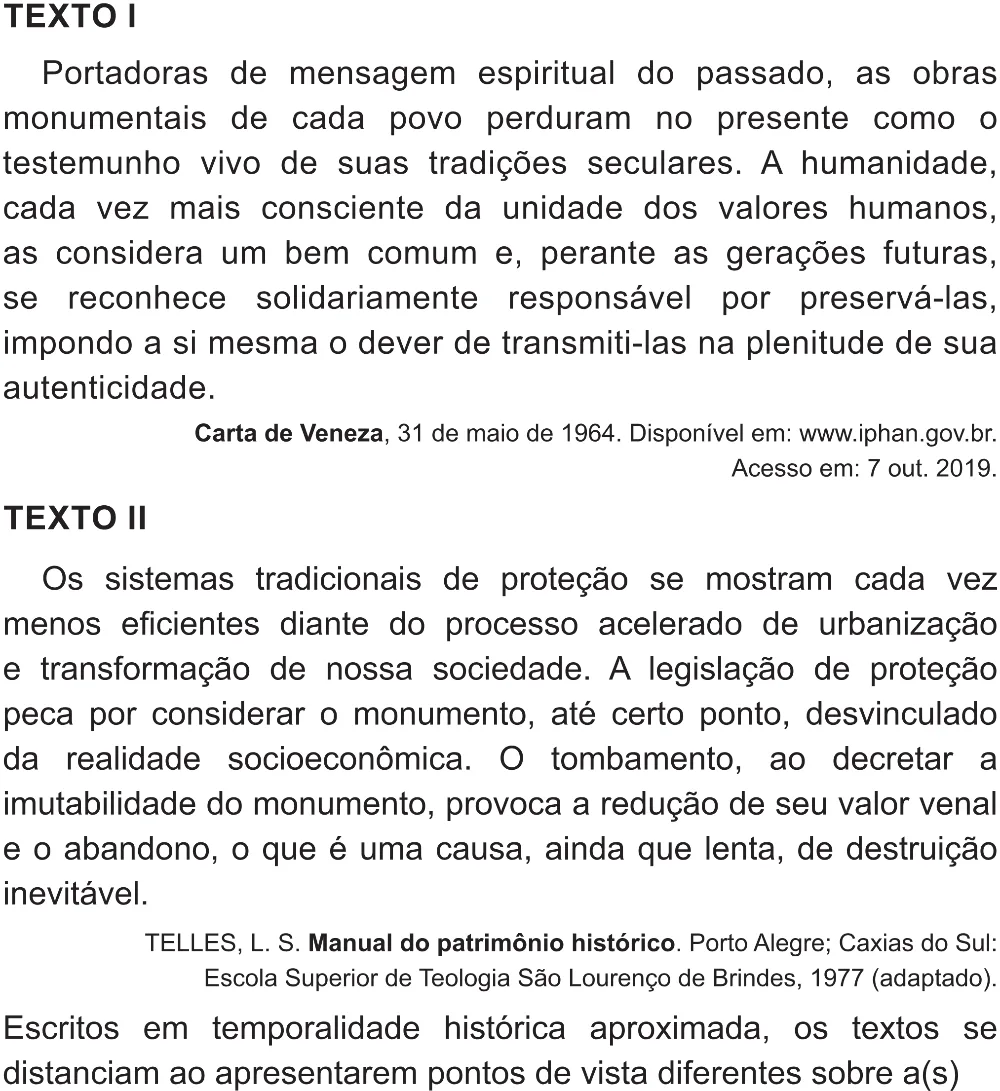 Trecho original com figura, tabela ou fórmula da questão 90 do ENEM 2021 - 1º Dia – Caderno 2 – Amarelo (Superampliada) – Aplicação Regular.
