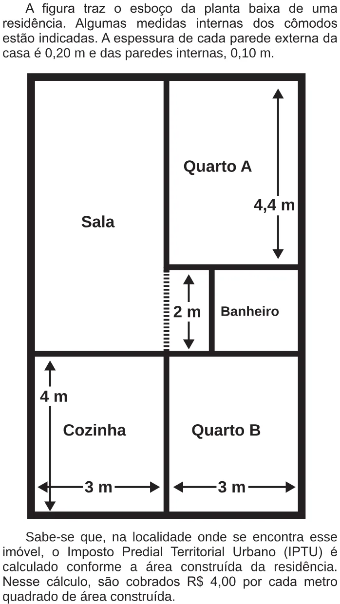 Trecho original com figura, tabela ou fórmula da questão 180 do ENEM 2017 - 2º Dia - Caderno 5 - Amarelo – Reaplicação/PPL.