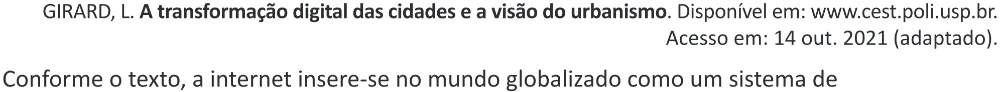 Trecho original com figura, tabela ou fórmula da questão 84 do ENEM 2025 - 1º Dia – Caderno 9 – Laranja (Braile e ledor) – Reaplicação - (Ampliada).