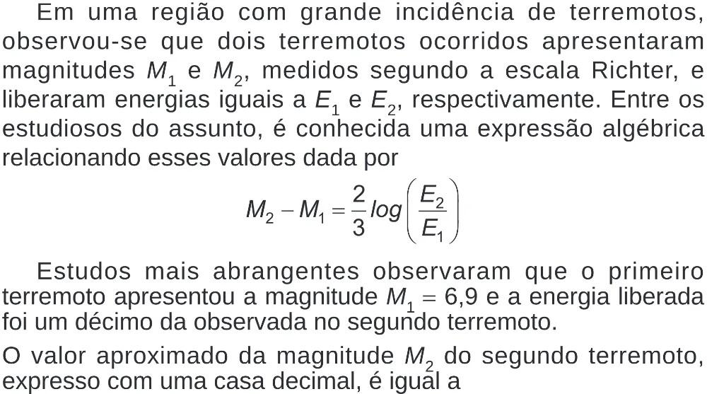 Trecho original com figura, tabela ou fórmula da questão 172 do ENEM 2024 - 2º Dia – Caderno 8 – Verde – Aplicação Regular - (Superampliada).