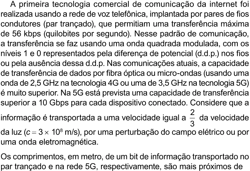 Trecho original com figura, tabela ou fórmula da questão 91 do ENEM 2023 - 2º Dia – Caderno 8 – Rosa (Superampliada) – Reaplicação/PPL.